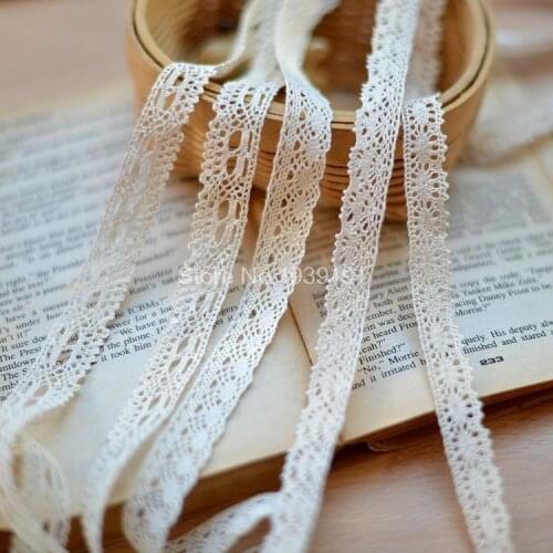 New Ff-420 Fine Beige Cotton Accessories Diy Lace Clothing Lace Fabric Sofa Diy Handmade Accessories