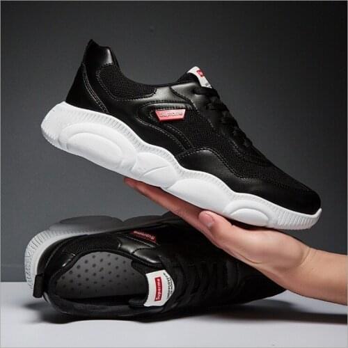 Free Delivery of Leisure Shoes Korean Fashion Mens Shoes Mesh 2019 New Sports Shoes Youth Shoes Fitness Comfort