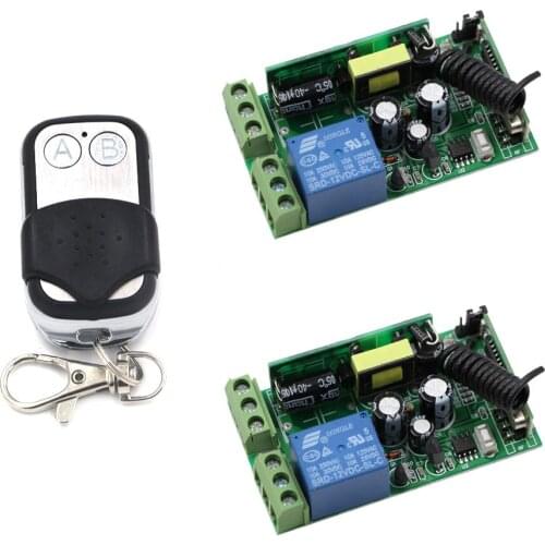 New Style AC85V 110V 220V 250V Wireless Remote Control Light Switch System ON/OFF 1 Channel Relay Switch with 1pcs Transmitter