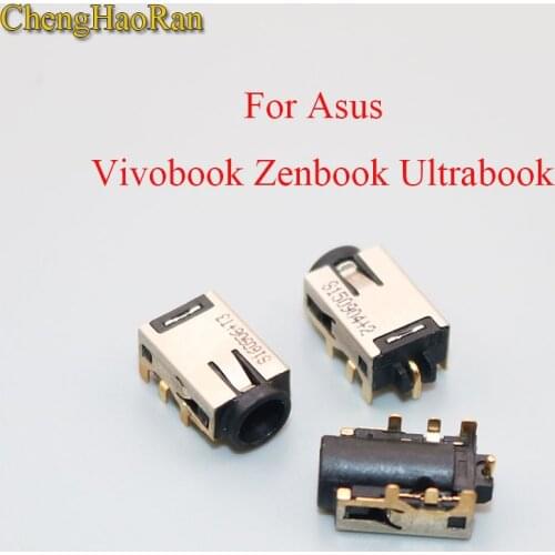 ChengHaoRan New DC Jack Power Connector For Asus Vivobook Zenbook Ultrabook UX21 UX31 TAICHI31 X201LA U38CA U38DT X200 X202E