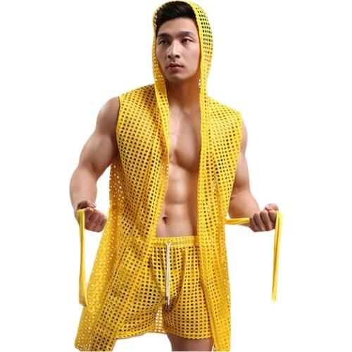Ecoosexy Hooded Robes For Men