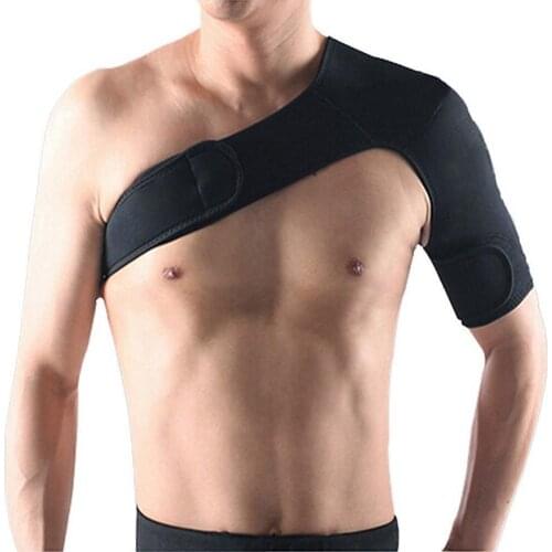 HOT SALES !!! Unisex Sports Shoulder Belt Protector Adjustable Strap Left Shoulder Support Pad