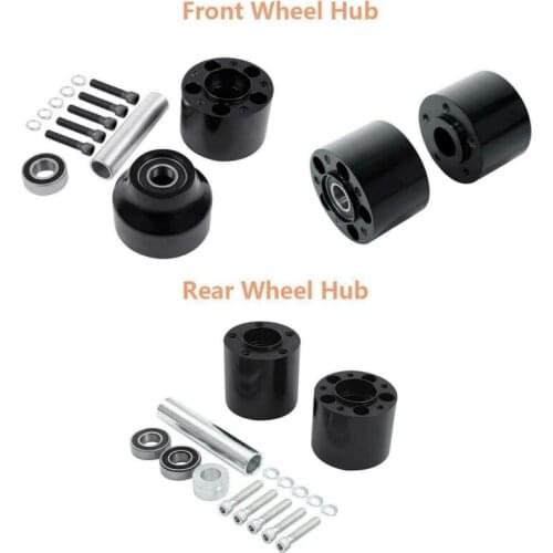 Motorcycle Front Rear Wheel Hub Single / Dual Disc Fit For Harley Touring Models 2008-2020