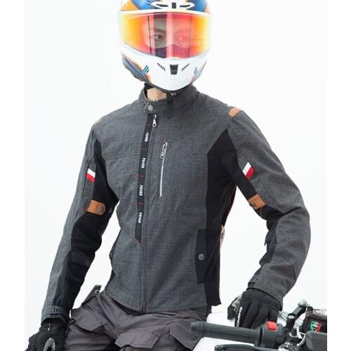 2021 Motorcycle Jacket Man Waterproof Motorcyclist For Cycling Body Armor Motocross MTB BMX Equipment Casual Jackets With CE