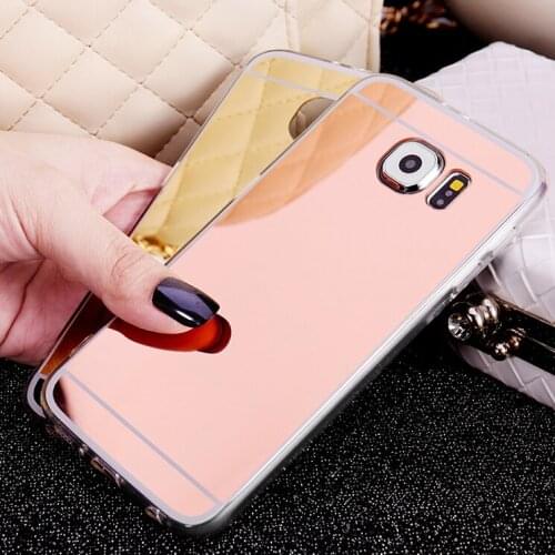Soft TPU For Samsung Galaxy S9 S8 Plus S7 S6 Edge J1 J5 J7 J1 A3 A7 A5 2016 2017 Grand Prime Case Mirror Cases Fashion hot