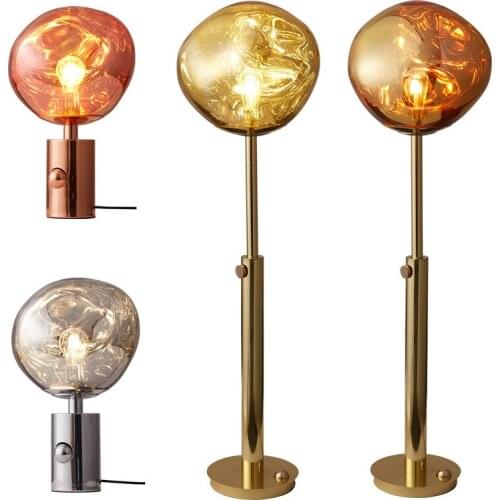 Postmodern Lava Floor Lamp Acrylic Irregular Led Light For Living Room Nordic Decoration Home Standing Lamp Bedside Table Lights