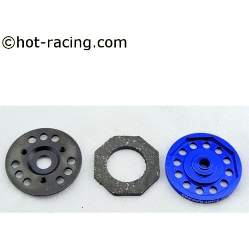 Hot Racing Super Duty Slipper Pressure Plate Holder and Slipper Hubs for Traxxxas Revo T-Maxx Summit E-maxx 4x4 Slash