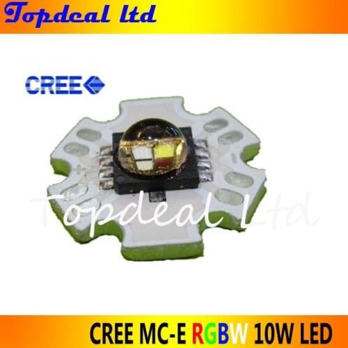 Newest CREE XML MC-E 10W RGBW High Power led RGBW Color led (red+green+blue+white) for stage lighting