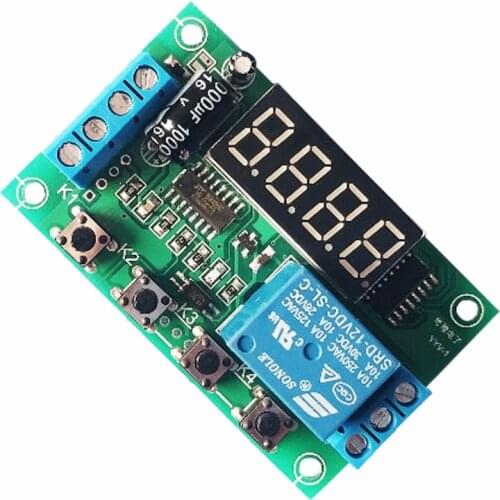 DC5/12/24V voltage detection relay switch board / charge and discharge detection control module / upper and lower limit alarm