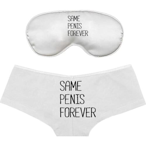 Funny Panties sleep mask Bachelorette hen night Party wedding Cheeky Lingerie bridal shower bride to be gift decoration Favor