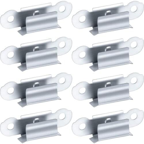 Printer Bed Clips Hot Bed Glass Platform Clips 3D Printer Fix Clamps Glass Bed Clips to Fix Printer Bed Platform 8Pcs