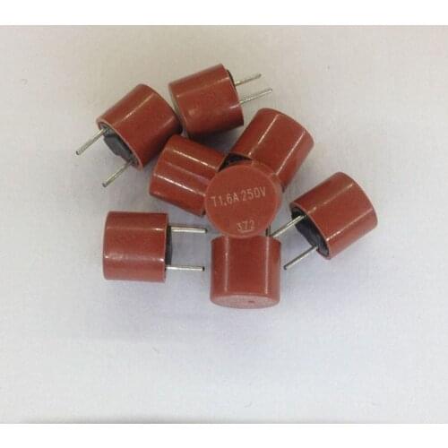 10pcs/lot 372 round fuse250V T1.6A New original
