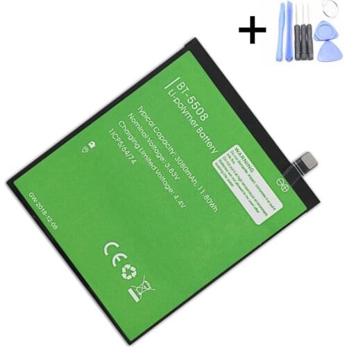 1x 100% New 3080mAh Battery Replacement For Leagoo T8S BT-5508 Smart Phone Batteries + Repair Tools kit