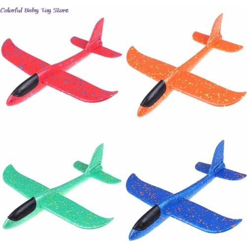 37CM EPP Foam Hand Throw Airplane Outdoor Launch Glider Plane Kids Gift Toy