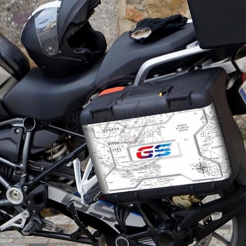 Motorcycle Sticker Case for BMW GS Vario Case 2004-2012 Easy Remove