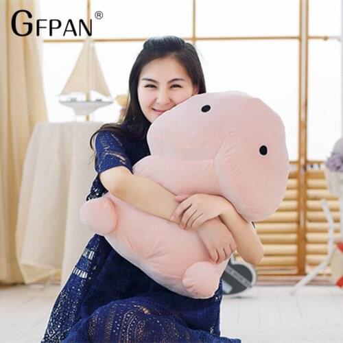 Giant High Quality Kawaii Penis Stuffed Toys Pillow Soft Plush Cushion Lovely Dolls Creative Gift For Children Brinquedos