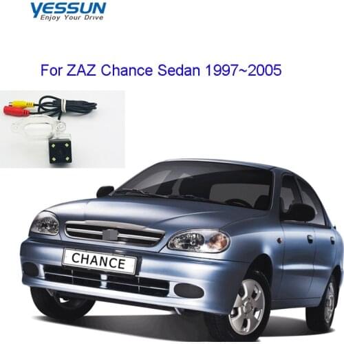 Yessun Rear View Camera For ZAZ Chance Hatchback Sedan 1997~2005/ccd Night Vision/License Plate camera