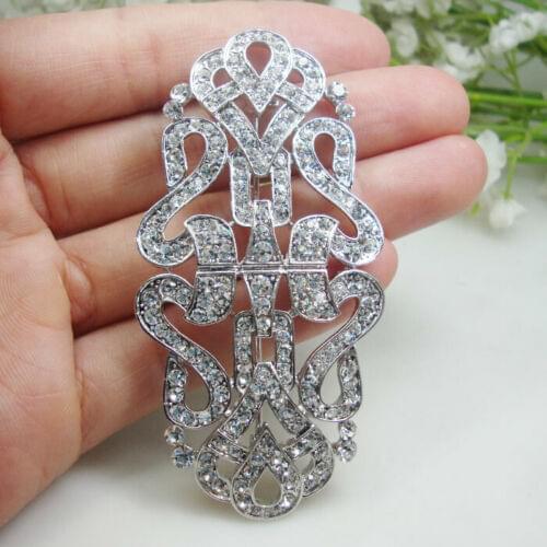 Mrsbeauty Silver Brooches For Clothes