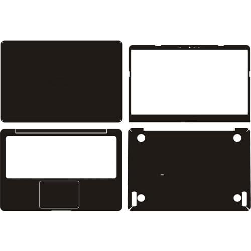 KH Laptop Sticker Skin Decal Carbon fiber Cover Protector for Asus S4200UQ S4000V S4100V 14"