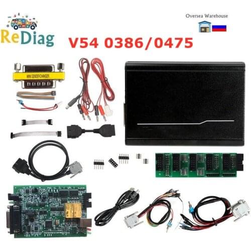 Latest Version V54 FGTech Galletto 2 Master 0475 EURO Version Master BDM-OBD Function Unlock ECU Programmer Multi Language