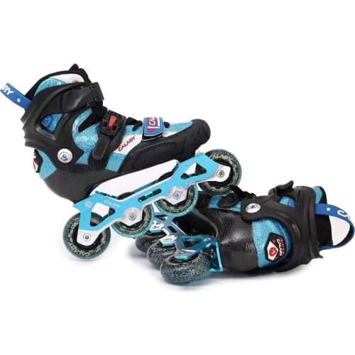Carbon Fiber Adjustable Child Inline Skates EUR size 28-37 Kids Roller Skating Shoes Slalom Sliding Patines Good As SEBA