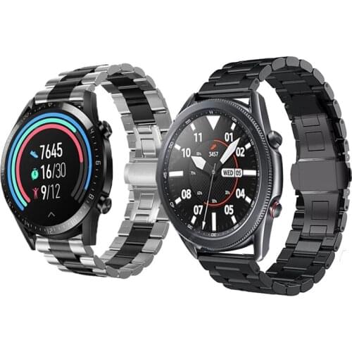 Band strap for huawei watch gt 2e gt2e Honor Magic 2 Smart band Bracelet Stainless Straps For Galaxy Watch3 45mm Wristband