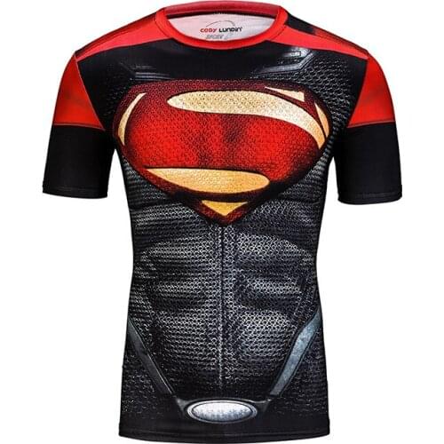 Compression Shirt Gym Sport T Shirts Men Short Sleeve Workout Training Tees Fitness Tops Bodybuilding Running T-shirt Sweatshirt