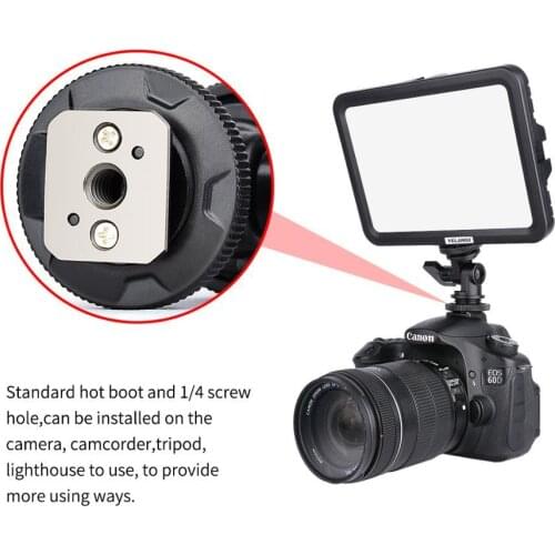 Ultra Bi-Color Dimmable LED Video Light Studio Lamp Panel for DSLR Camera DV Camcorder Vlogging YELANGU LED204