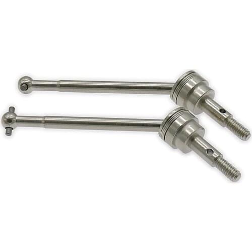 2Pcs/Pair Steel CVD universal drive joint shaft for rc hobby model car 1/10 HSP on-road racing car upgraded parts S102015