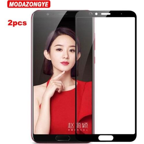 2pcs Tempered Glass Huawei Honor View 10 Screen Protector Huawei Honor View 10 BKL-AL00 View10 Glass Protective Flim Full Cover