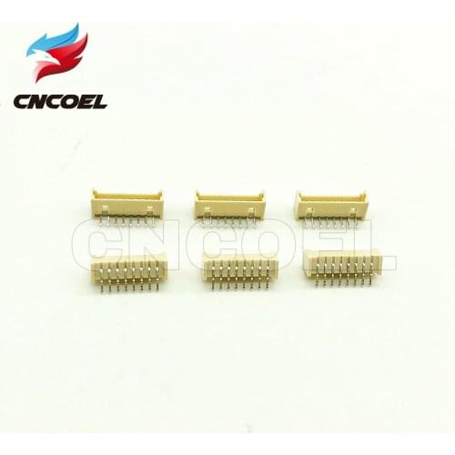 20pcs Micro JST 1.25mm Right Angle Pin 2/3/4/5/6/7/8/9/10/11/12P Male Pin Header 1.25mm Pitch Connector