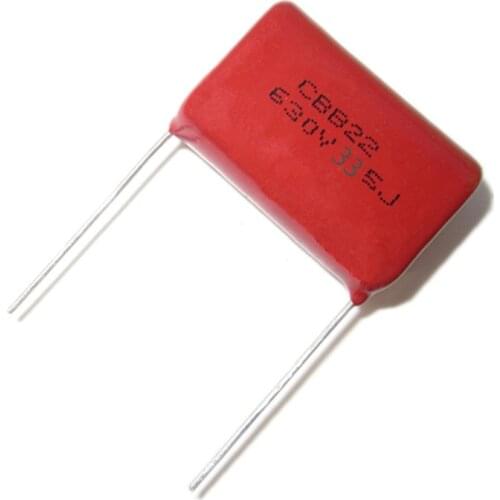 3pcs CBB 630V 3.3UF 335J 5% PITCH 25MM DIP CBB Polypropylene film capacitor