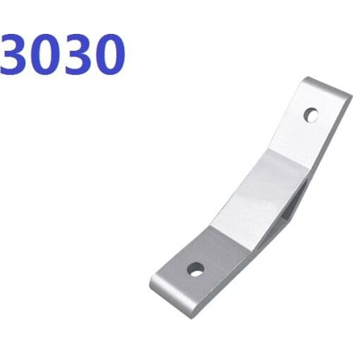 6PCS/LOT 3030 angle connector 135 degree angle bracket bracket of industrial aluminum accessoriessingle brackets