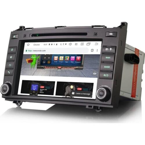 8" Android 10.0 OS Car DVD Multimedia System GPS Radio for Mercedes-Benz B-Class W245 2005-2012 Sprinter 2006+ Viano 2006