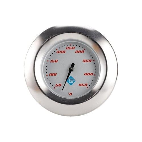 75mm 50-450℃ Bimetallic Pointer for Barbecue Grill Oven Thermometer Kitchen Accessory Tester Meter Measuring Tools Drop Shipping
