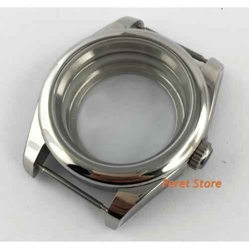 BLIGER 39mm Stainless Steel Sapphire Glass Watch Case Fit ETA 2836 MIYOTA 8215 NH35 Movement watch