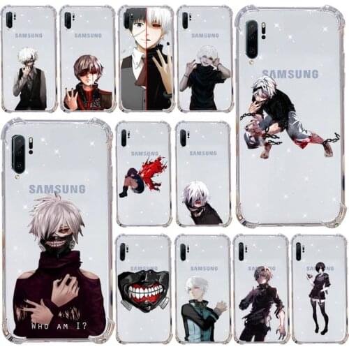 Tokyo Ghouls Phone Case Transparent For Samsung Galaxy A71 A21s S8 S9 S10 plus note 20 ultra