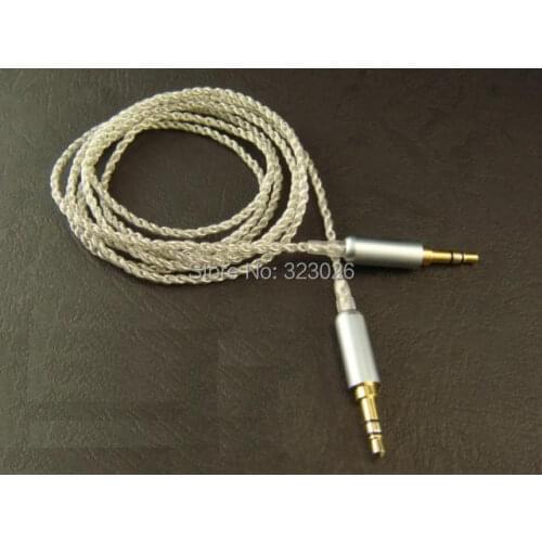 Diy wire for record Silver plated Single crystal copper record cable Pure handmade