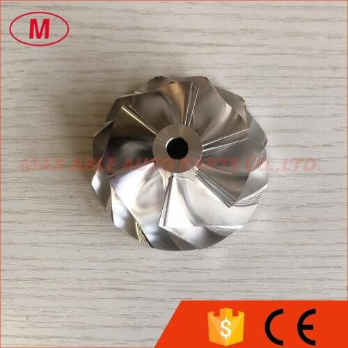 GT35 6+6 blades 46.00/63.02mm turbo billet/milling/aluminum 2618 compressor wheel