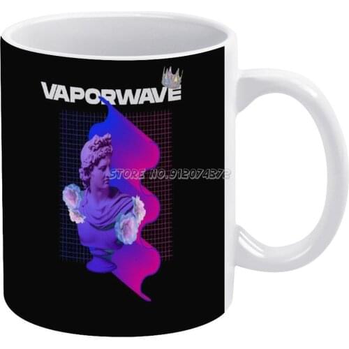 Coffee Mugs Ceramic Personalized Mugs 11 Oz White Mug Tea Milk Cup Drinkware Travel Mug Cloth Statue