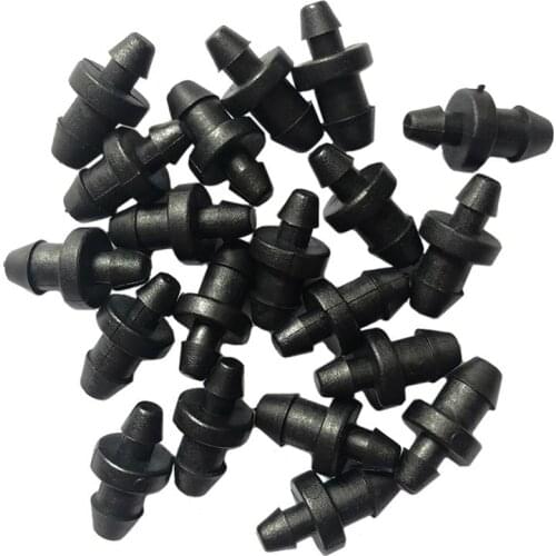 100Pcs Garden Water Hose End Connector Greenhouse Micro Drip Irrigation System 3/5mm 4/7mm Hose End Plugs