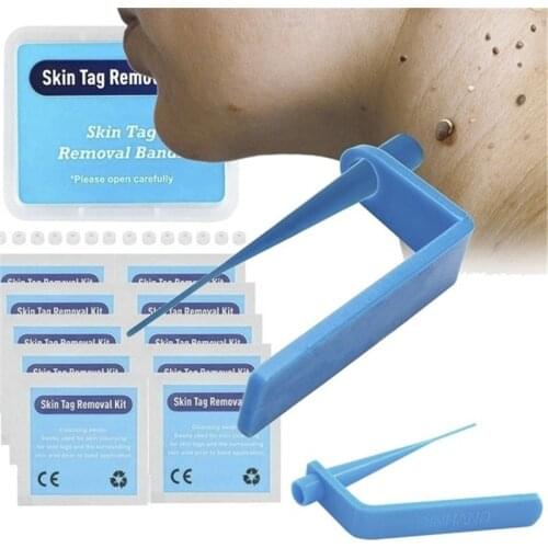 Medical Skin Tag Kill Skin Mole Wart Remover Skin Tag Removal Kit With Cleansing Swabs Adult Mole Wart Face Care