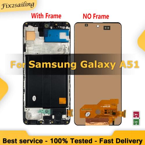 TFT INCELL Screen For Samsung Galaxy A51 LCD A515 A515F A515F/DS A515FD Touch Display Replacement New Good Quality All Tested