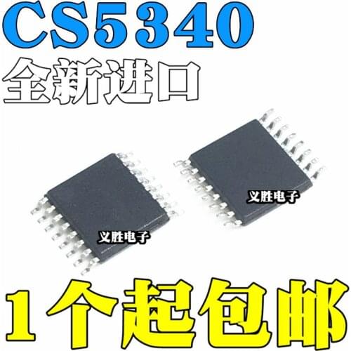 New and original CS5340CZZ 5340CZZ CS5340-CZZ -CZZR TSSOP16 Audio A/D converter chip, integrated circuit