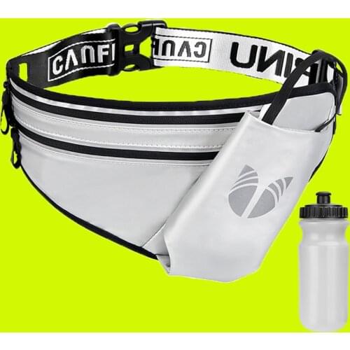 Running Bag Waist Belt Pack Outdoor Marathon Gym Sport Fitness Water Bottle Pouch Fanny Cycling Waist Pack Riding Phone Pocket