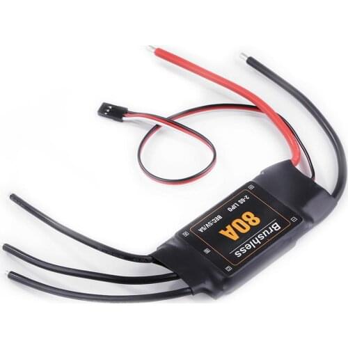 80A 2-6S ESC Brushless ESC 80A ESC Speed controller for RC Airplane Helicopter RC FPV Quadcopter