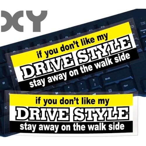 XY Jdm Style Car Sticker Funny Reflective Type Funny Car Stickers Car Styling