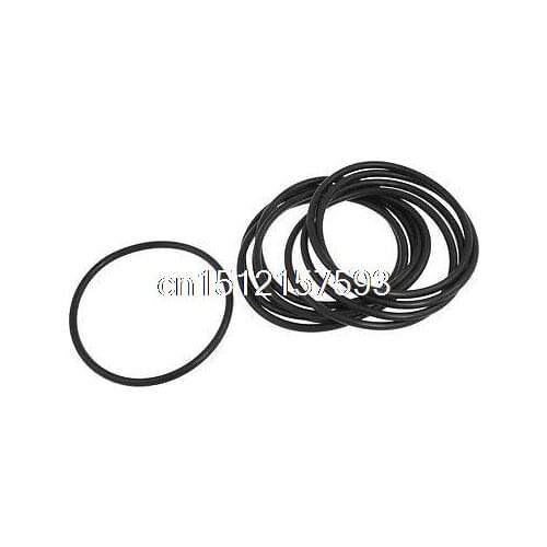 10 Pcs Black Nitrile Rubber O Rings NBR Seal Grommets 95mm x 105mm x 5mm