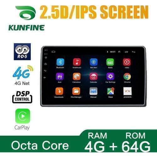 Octa Core Android 10.0 Car DVD GPS Navigation Player Deckless Car Stereo for Mahindra Marazzo RHD Car Radio Unit WIFI