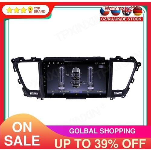 For Kia Carnival 2015-2019 128G Android 10 Car Multimedia Player GPS Navigation Head Unit Auto Radio Audio Stereo Tape Recorder
